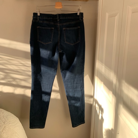 Maurice’s / High Rise / Stretch / Skinny Jean / Dark Wash  Size L - Picture 6 of 7